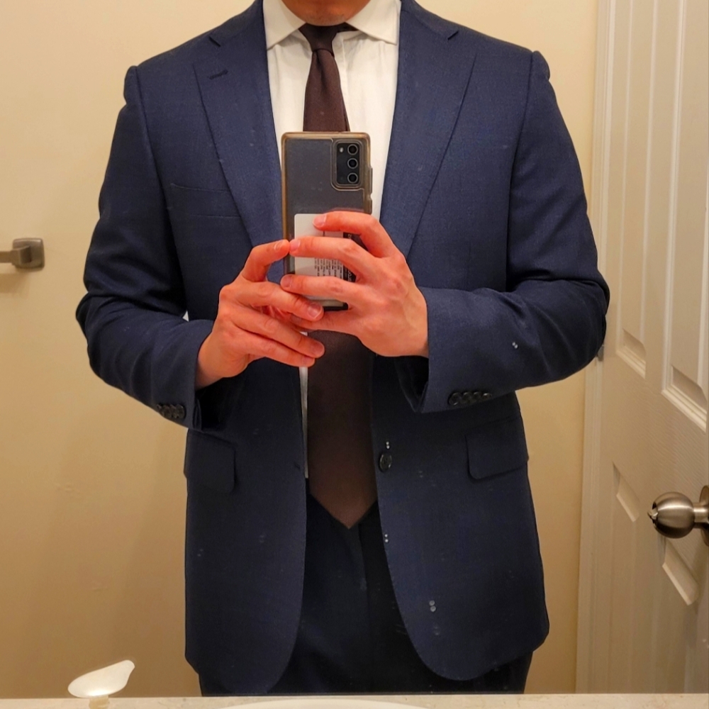 Blue Galaxy Suit